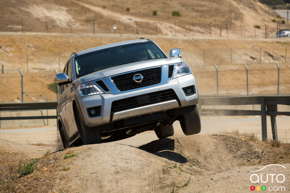 Nissan Armada, avant